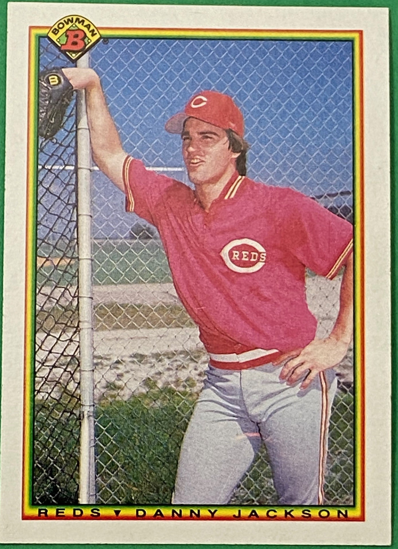 Danny Jackson 1990 MLB #44 Cincinnati Reds by Bowman (Topps)