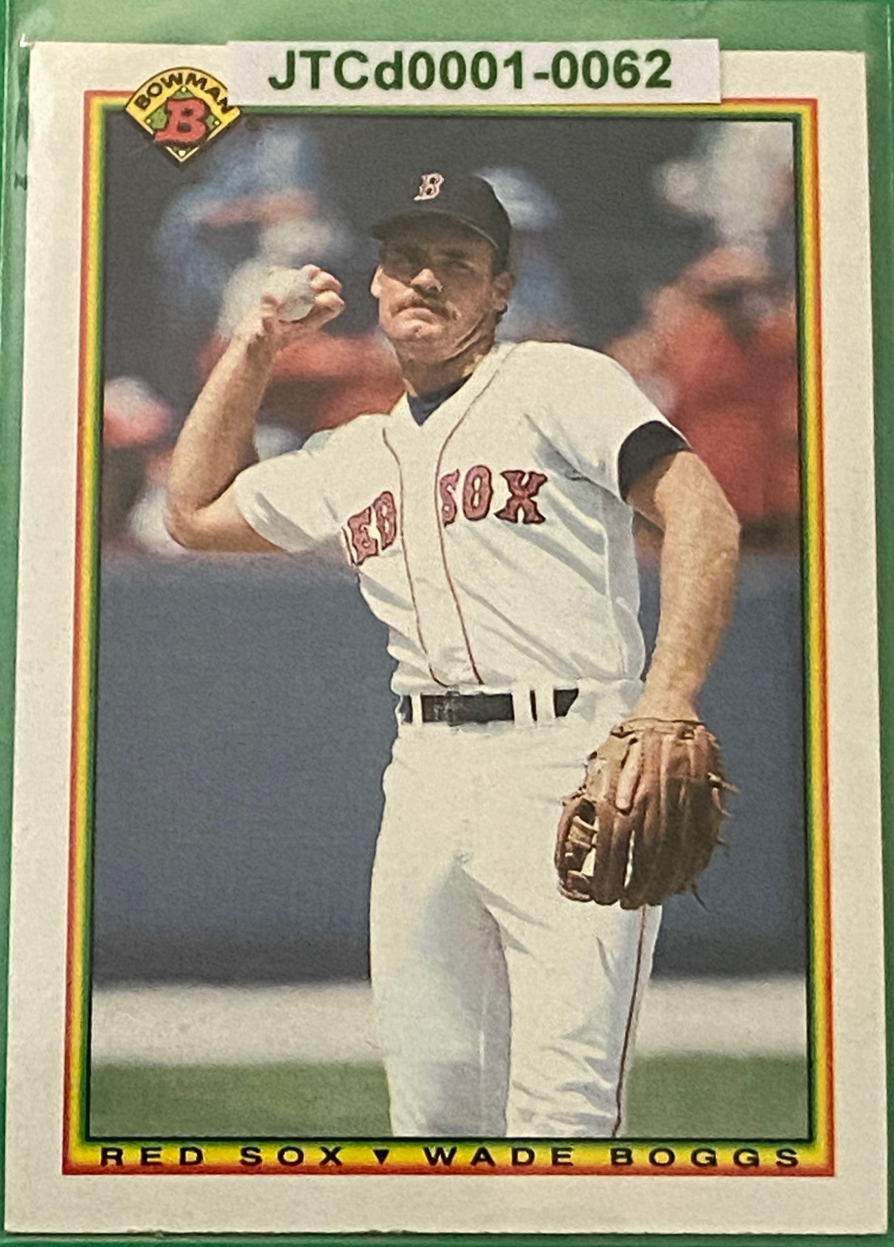 Wade Boggs 1990 MLB #281 Boston Red Sox by Bowman (Topps)