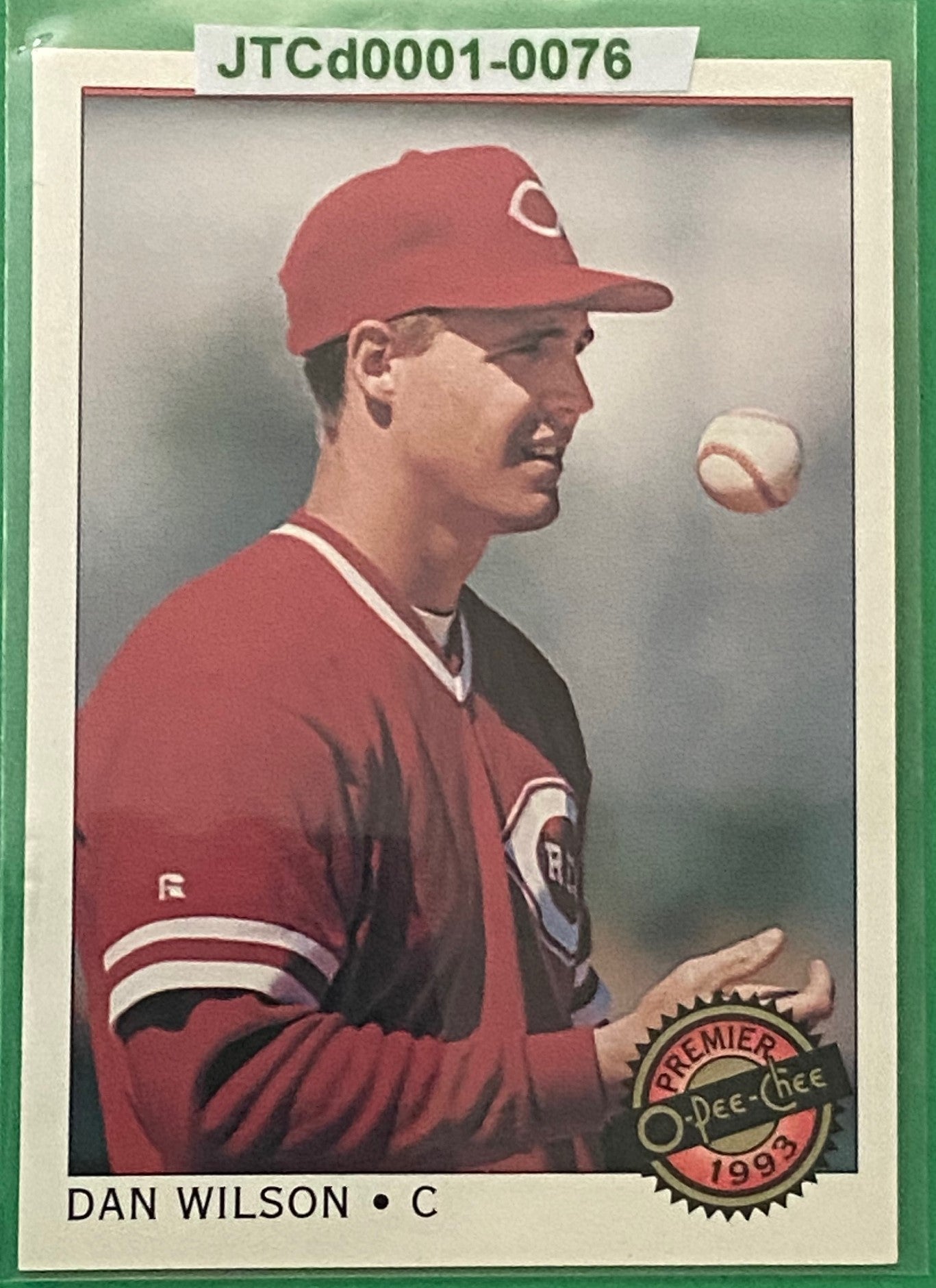 Dan Wilson 1993 MLB #35 Cincinnati Reds by O-Pee-Chee Premier