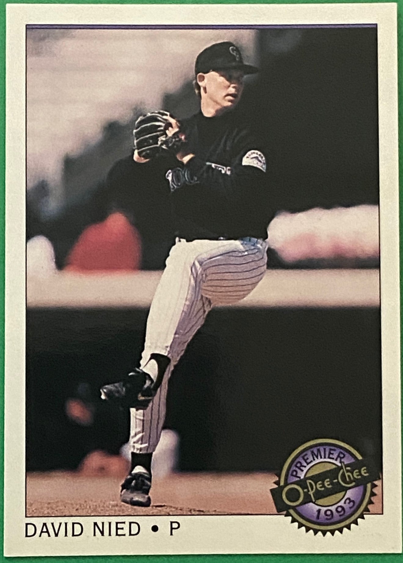 David Nied 1993 MLB #107 Colorado Rockies by O-Pee-Chee Premier