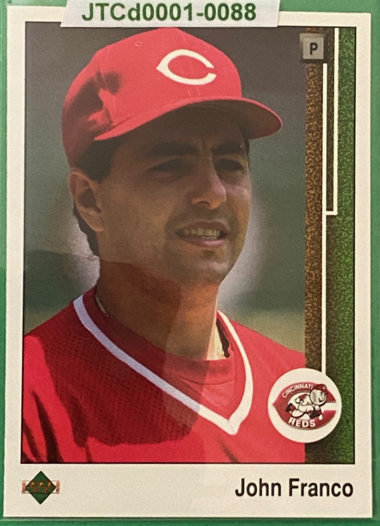 John Franco 1989 MLB #407 Cincinnati Reds by Upper Deck