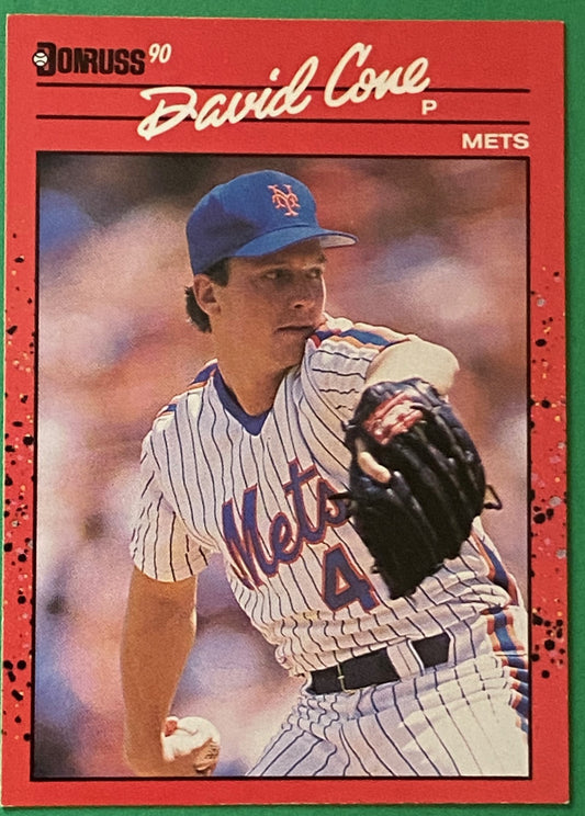 David Cone 1990 MLB #265 New York Mets by Donruss