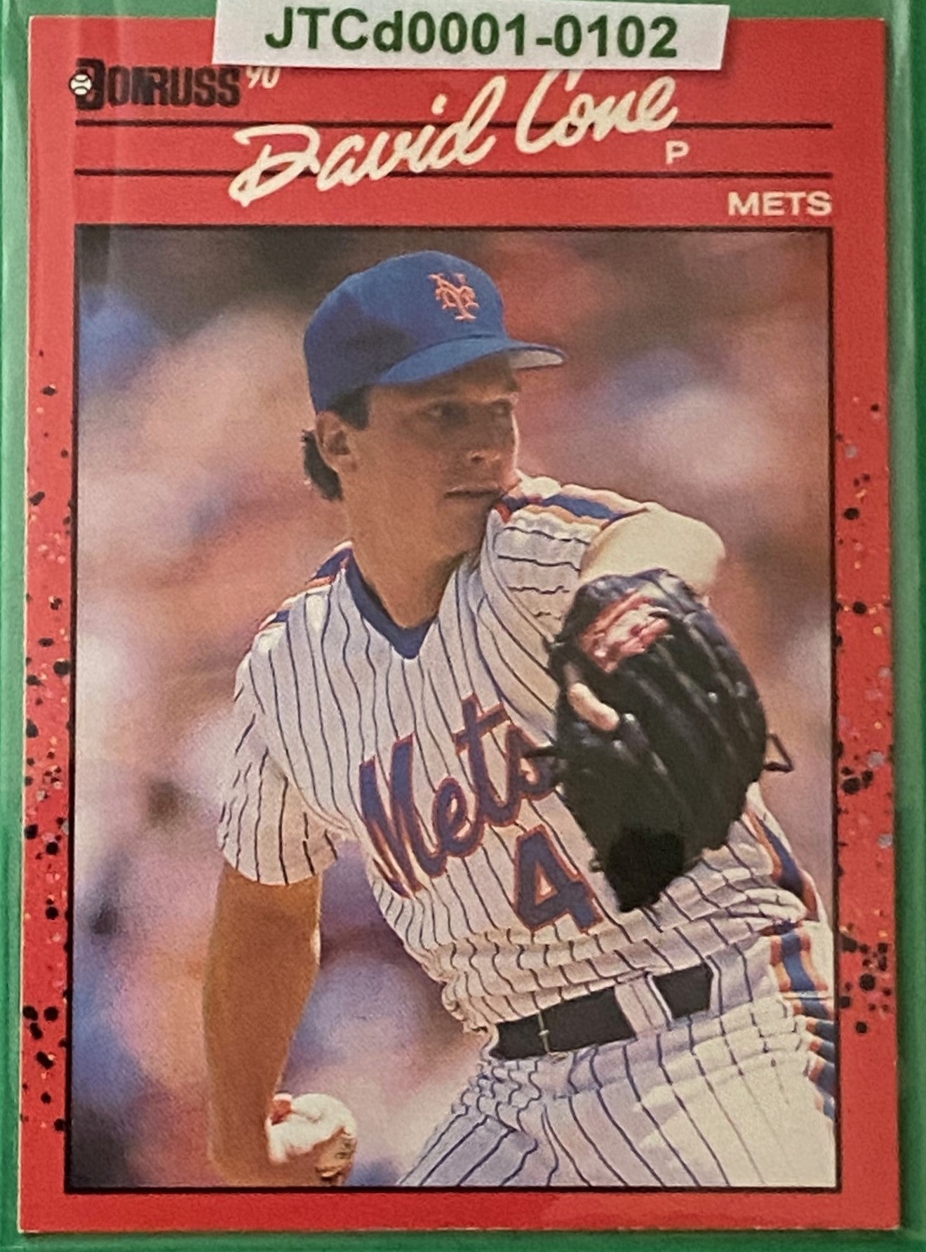 David Cone 1990 MLB #265 New York Mets by Donruss