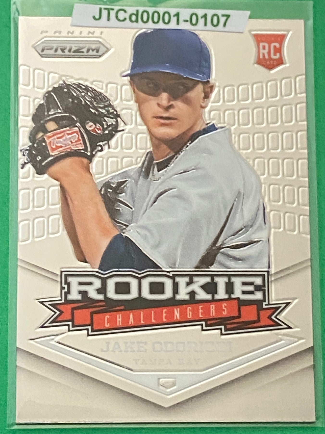 Jake Odorizzi 2013 MLBPA #RC10 Rookie Challengers Prizms by Panini