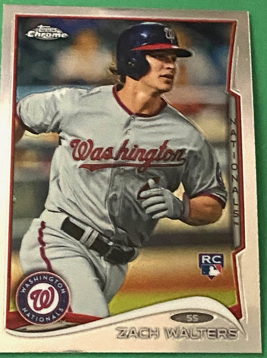 Zach Walters (RC) 2014 MLB Topps Chrome #62 Washington Nationals by Topps