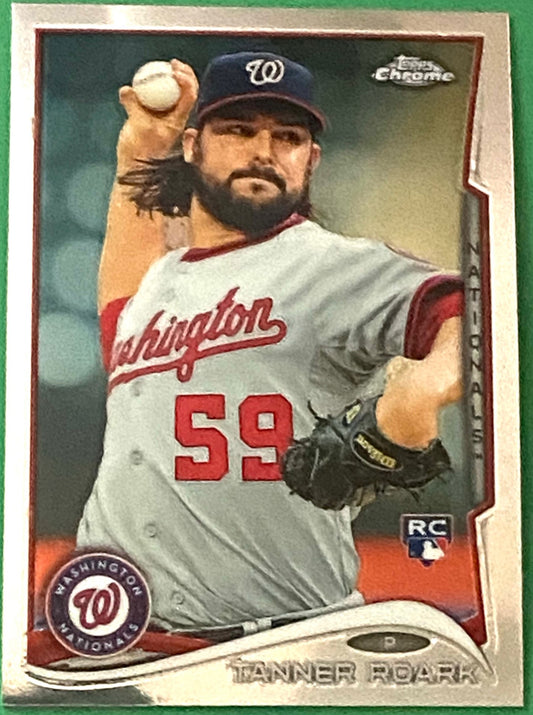 Tanner Roarke (RC) 2014 MLB Topps Chrome #127 Washington Nationals by Topps