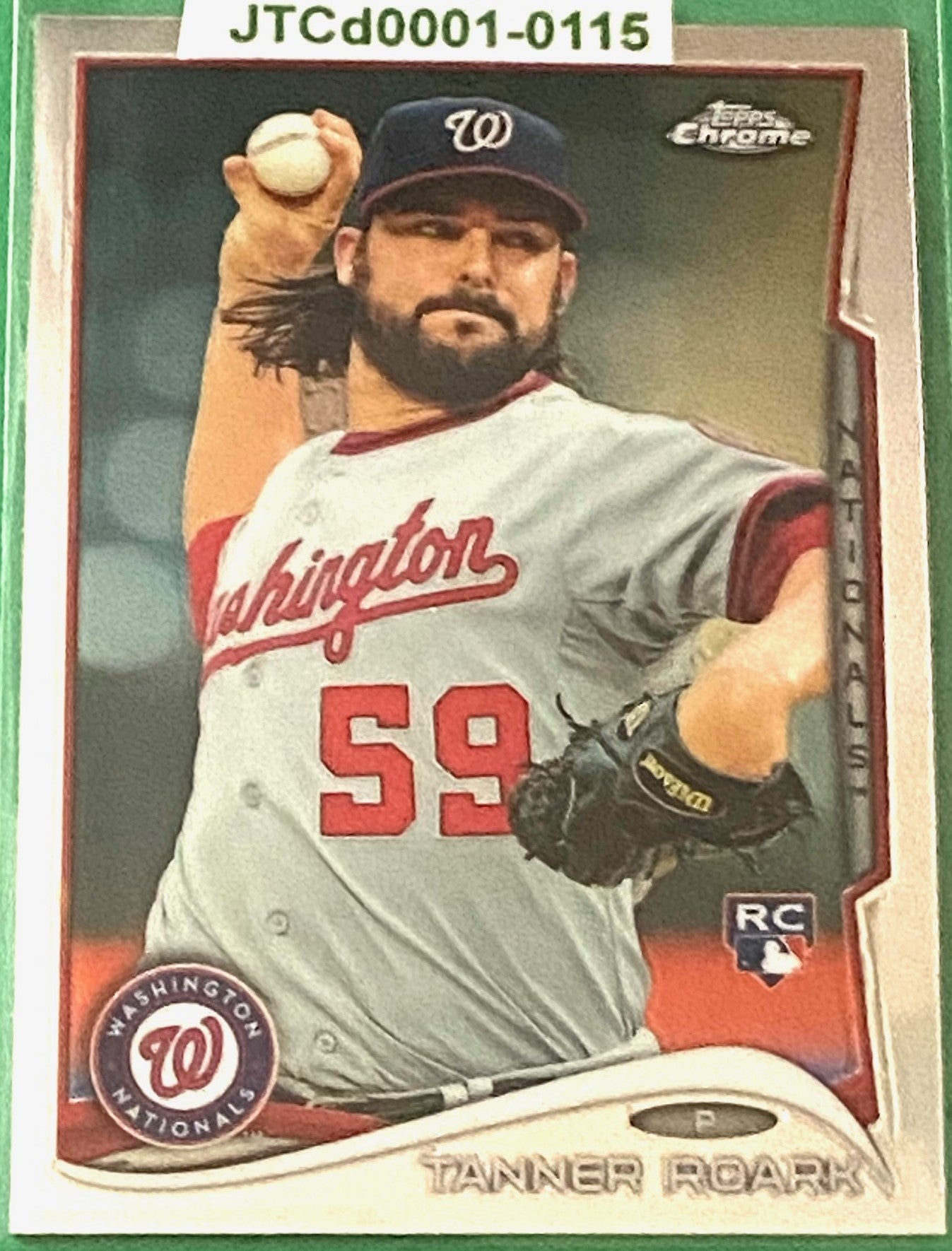 Tanner Roarke (RC) 2014 MLB Topps Chrome #127 Washington Nationals by Topps