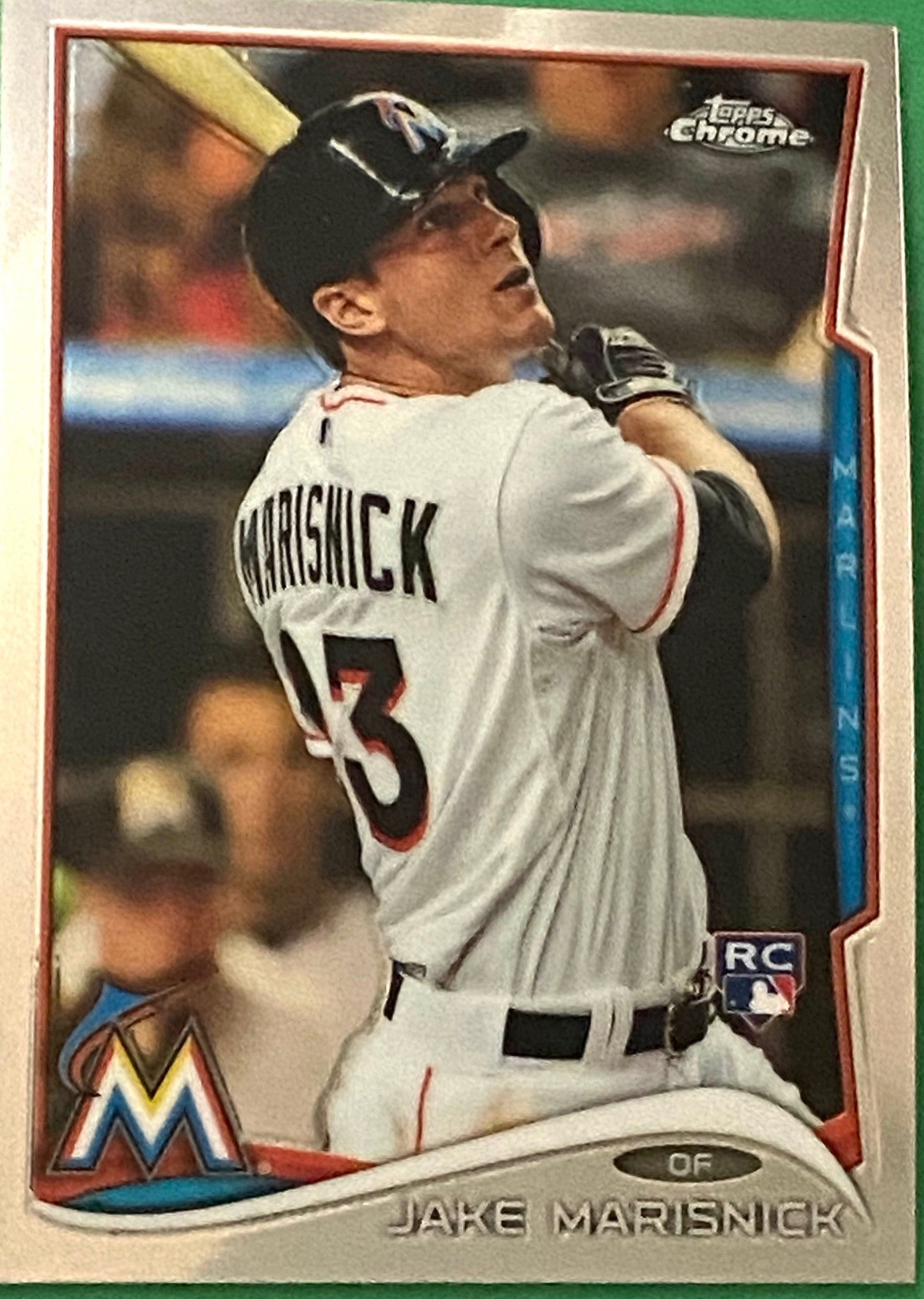 Jake Marisnick (RC) 2014 MLB Topps Chrome #108 Miami Marlins by Topps