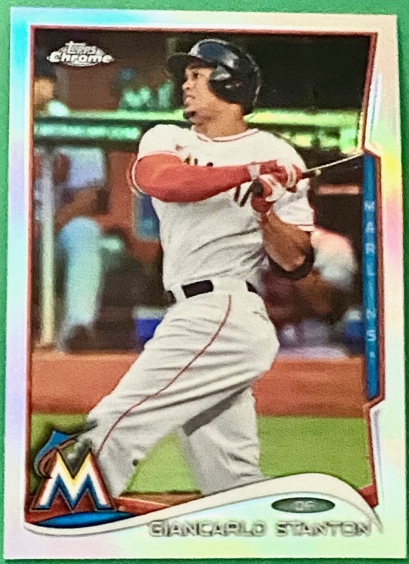 Giancarlo Stanton 2014 MLB Topps Chrome Refractor #173 Miami Marlins by Topps