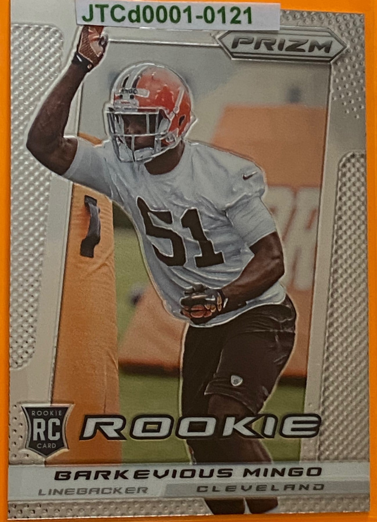 Barkevious Mingo (RC) 2013 NFL #208 Cleveland Browns Prizm by Panini