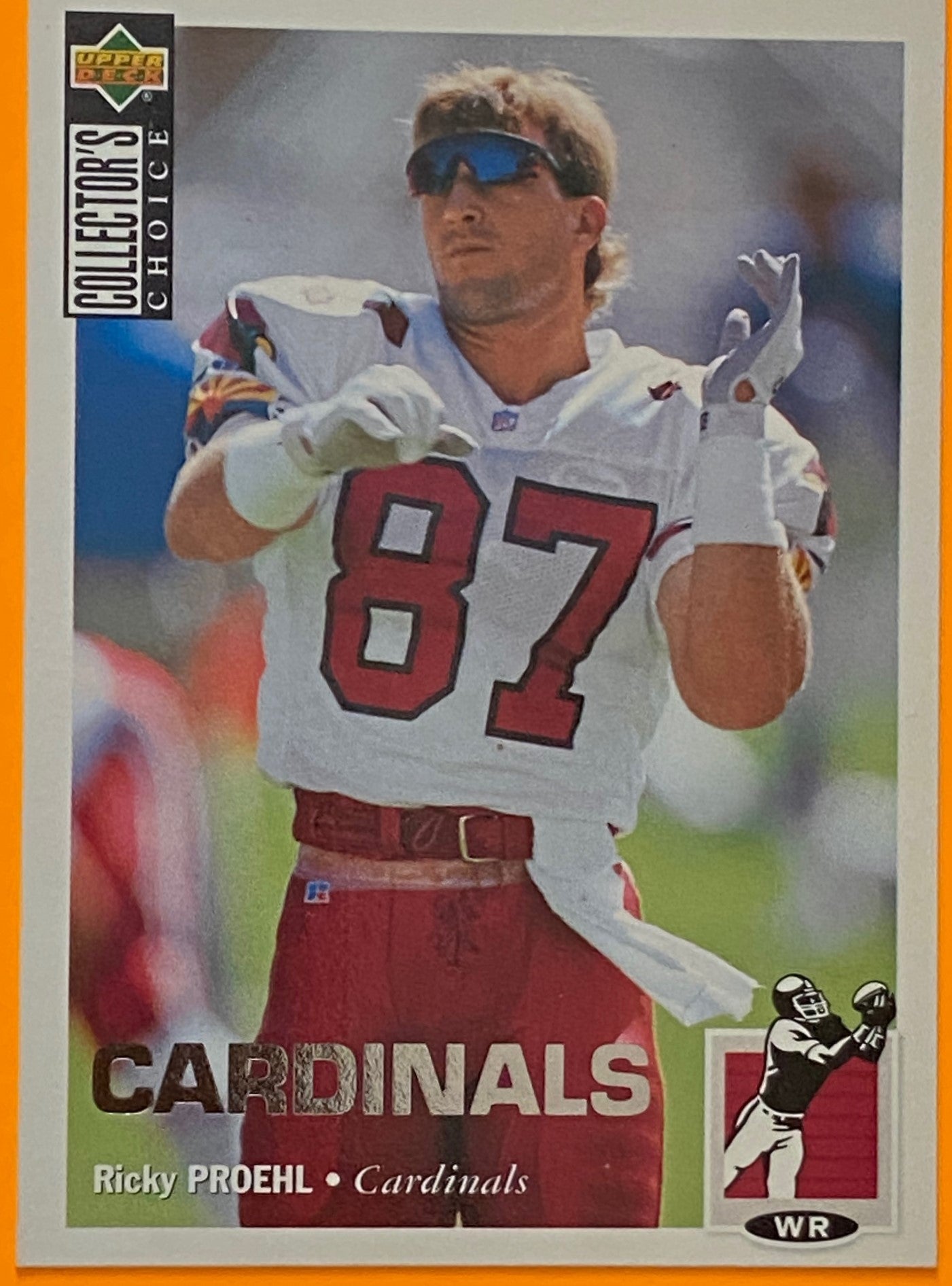 Ricky Proehl 1994 NFL Collectors Choice #83 Arizona Cardinals by Upper Deck