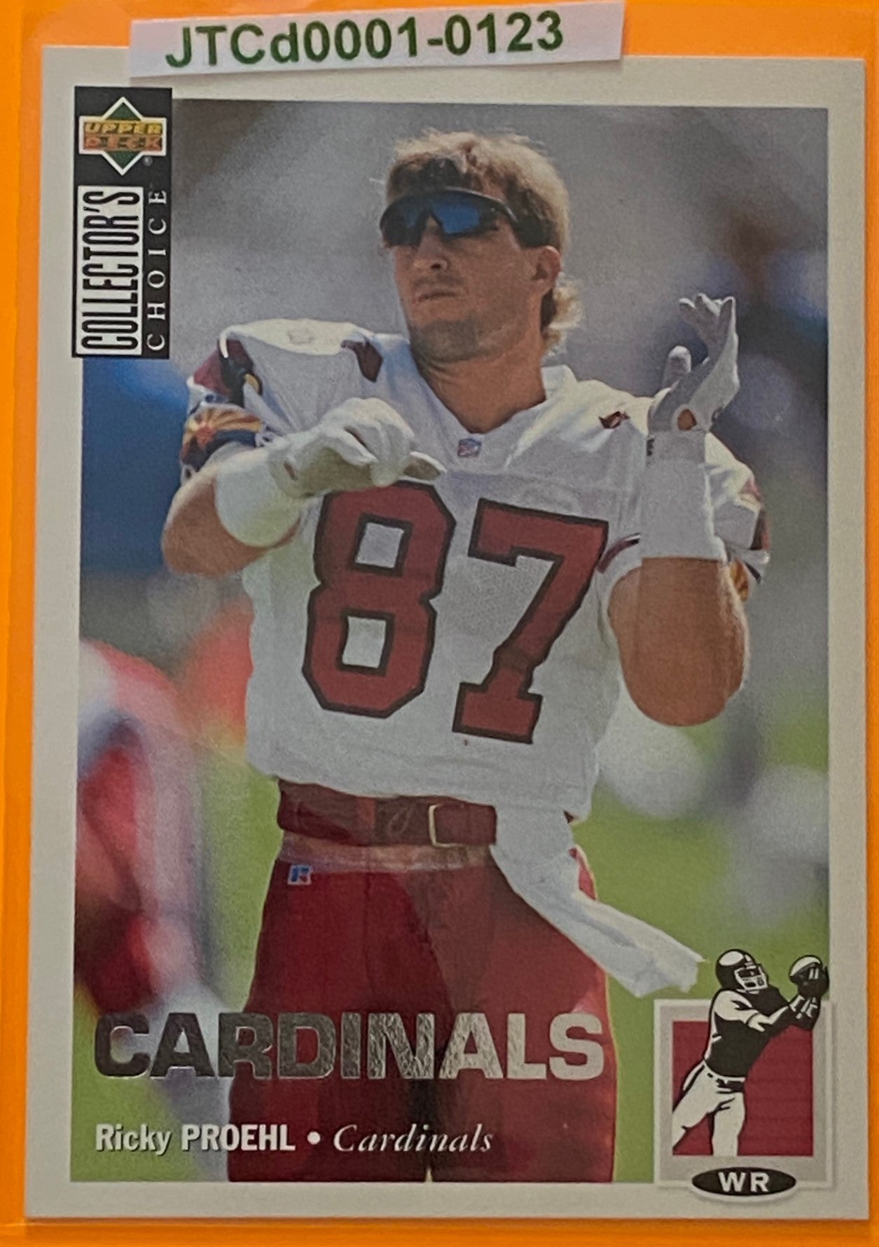 Ricky Proehl 1994 NFL Collectors Choice #83 Arizona Cardinals by Upper Deck