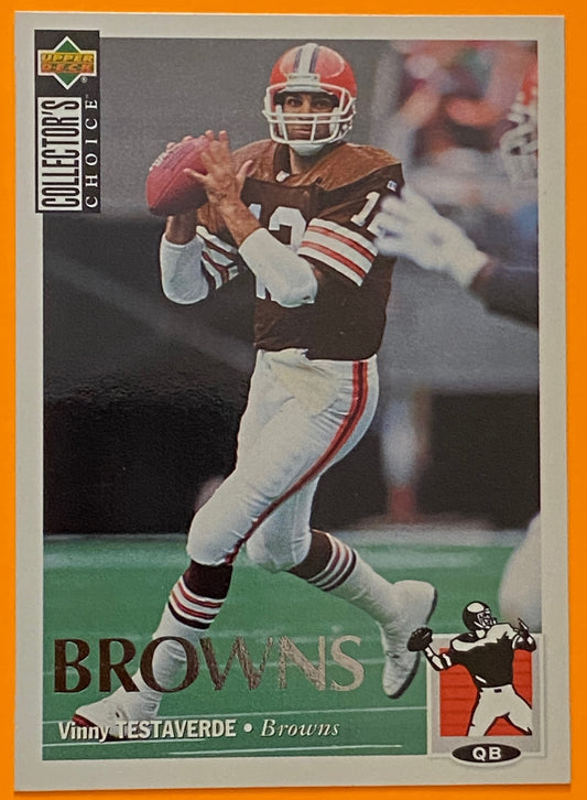 Vinny Testaverde 1994 NFL Collectors Choice #146 Cleveland Browns by Upper Deck