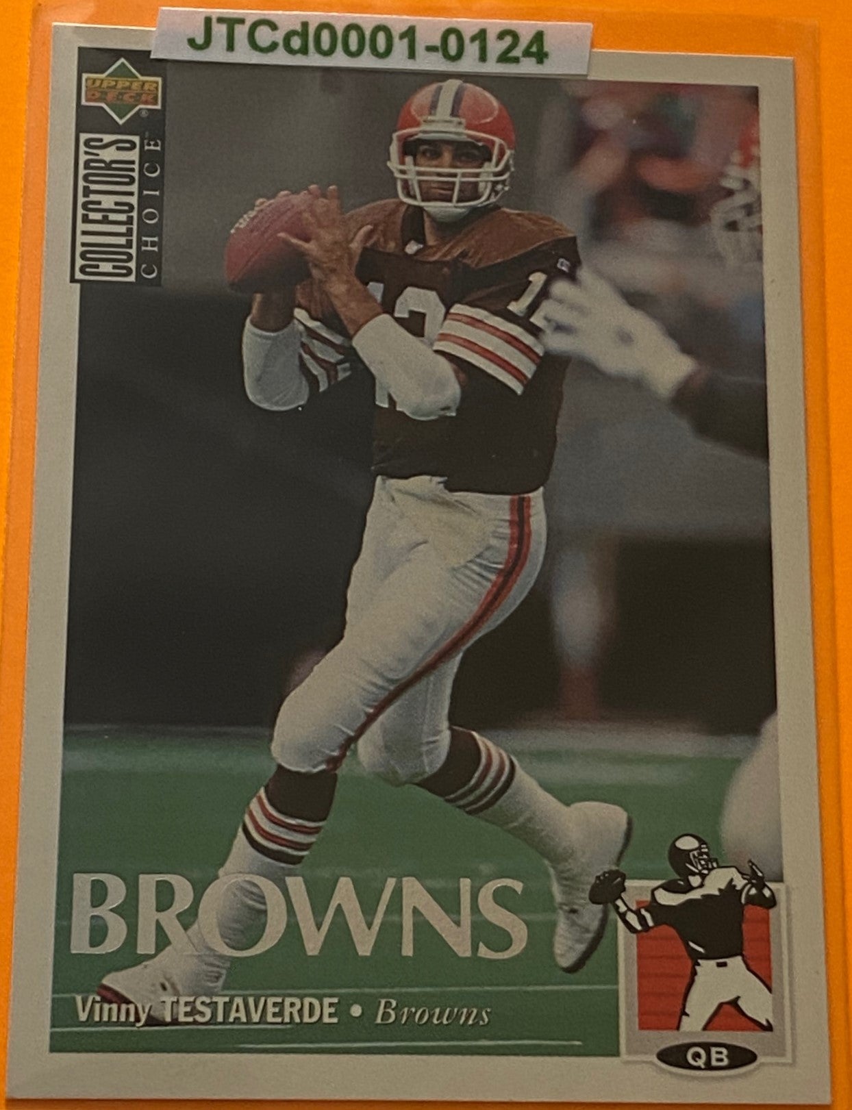 Vinny Testaverde 1994 NFL Collectors Choice #146 Cleveland Browns by Upper Deck