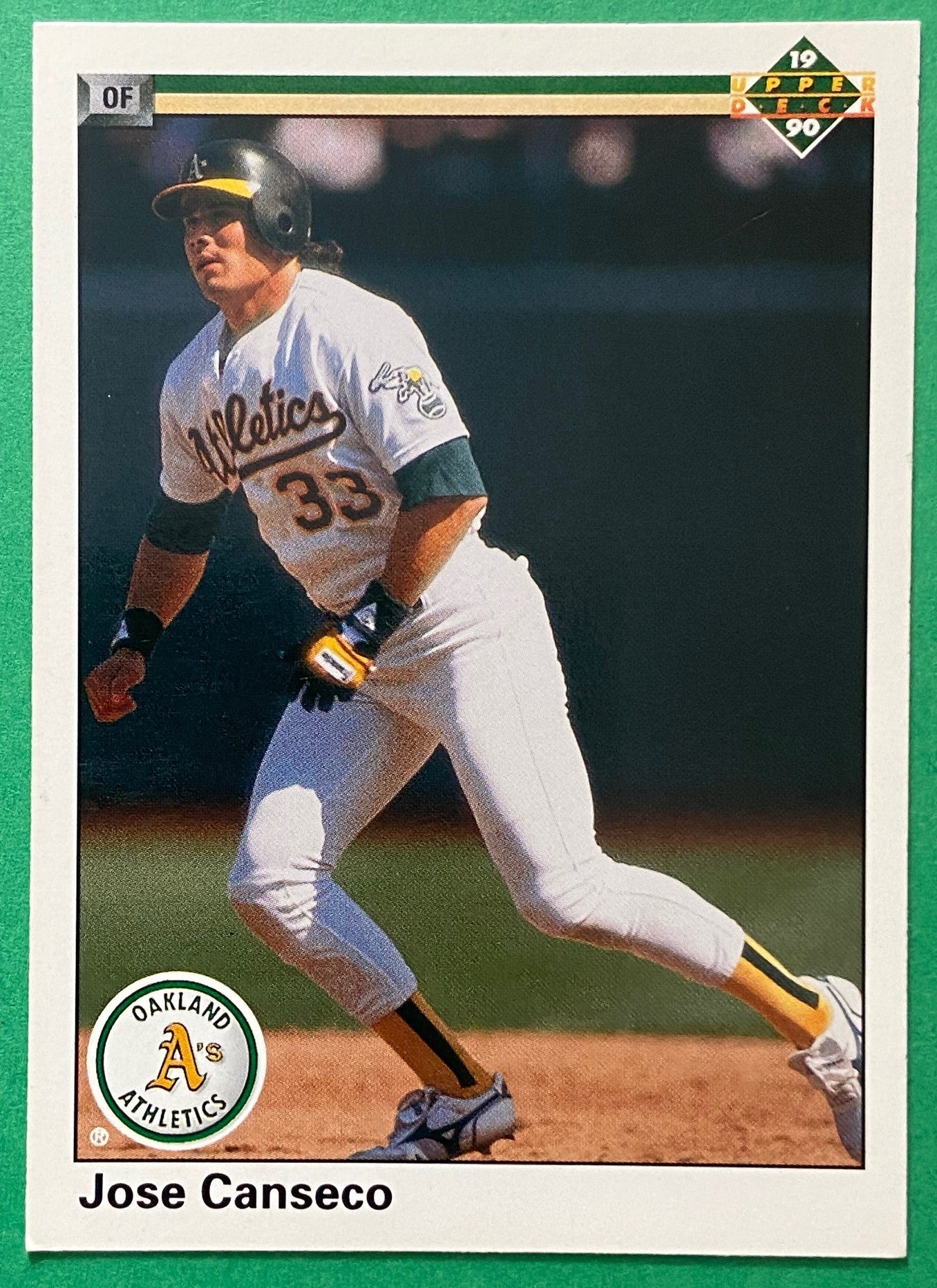 Jose Canseco 1990 MLB #66 Oakland Athletics by Upper Deck