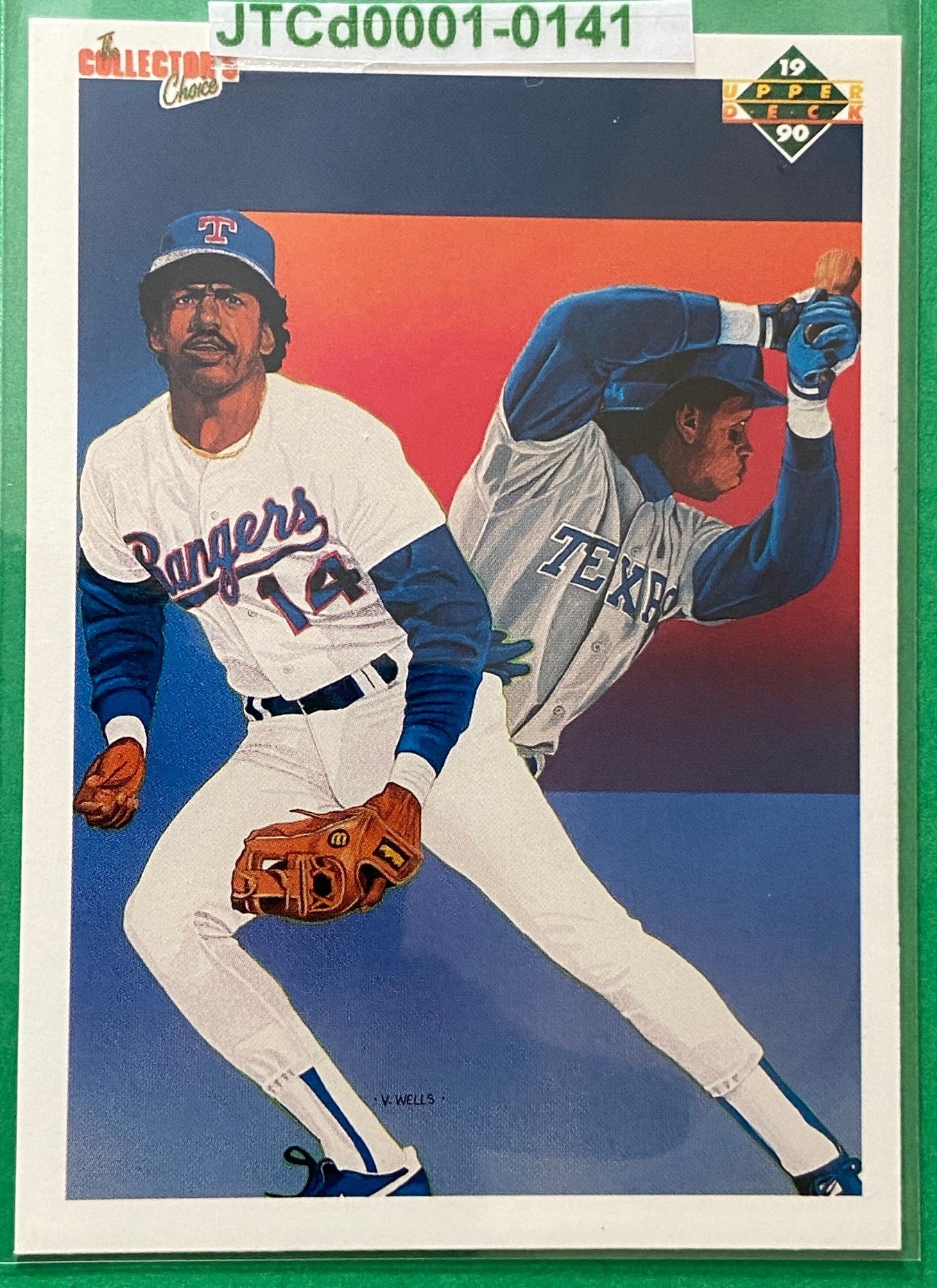 Julio Franco (CL) 1990 MLB #82 Texas Rangers by Upper Deck