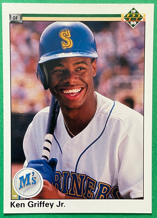 Ken Griffey Jr. 1990 MLB #156B Seattle Mariners by Upper Deck