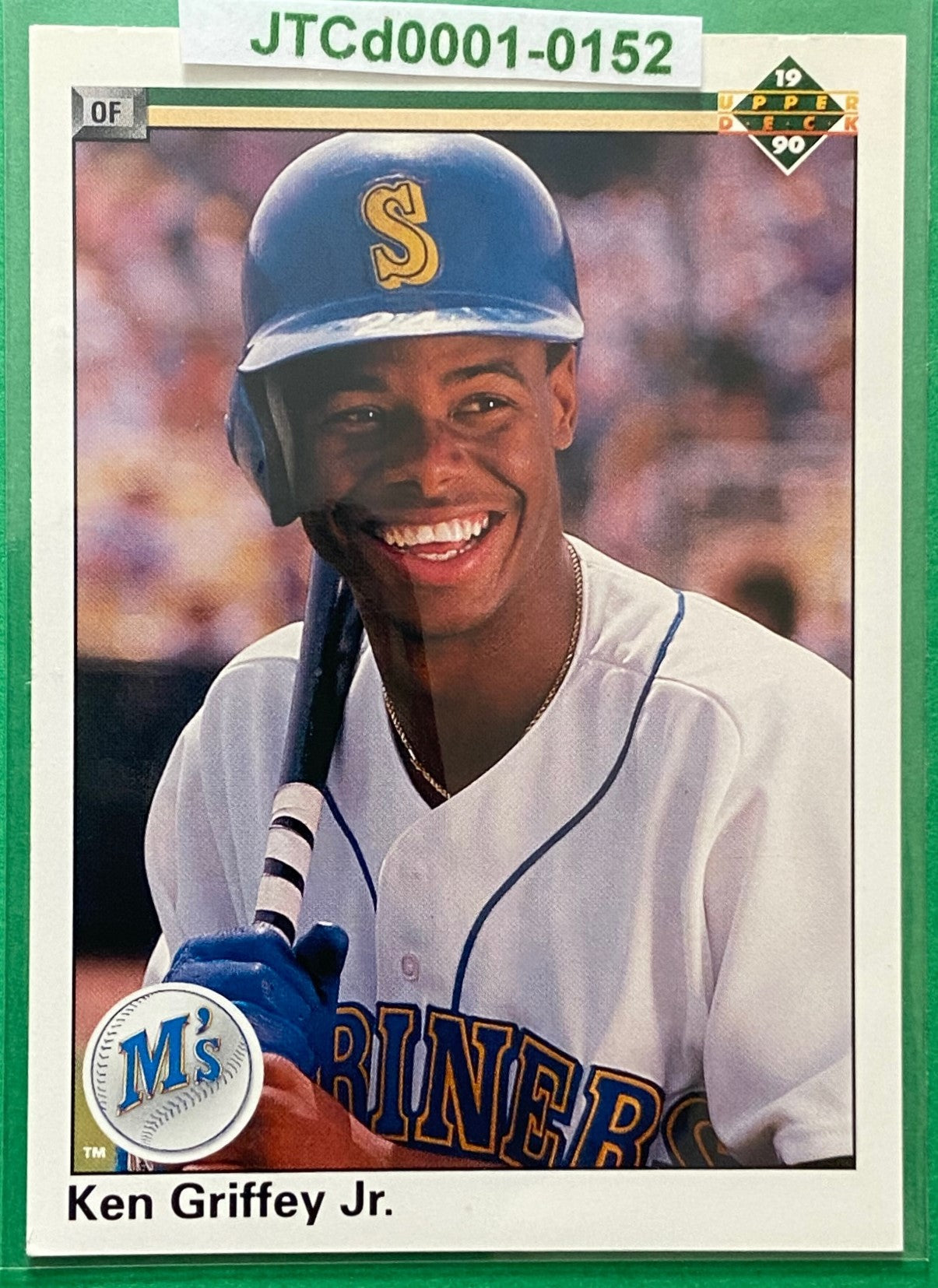 Ken Griffey Jr. 1990 MLB #156B Seattle Mariners by Upper Deck