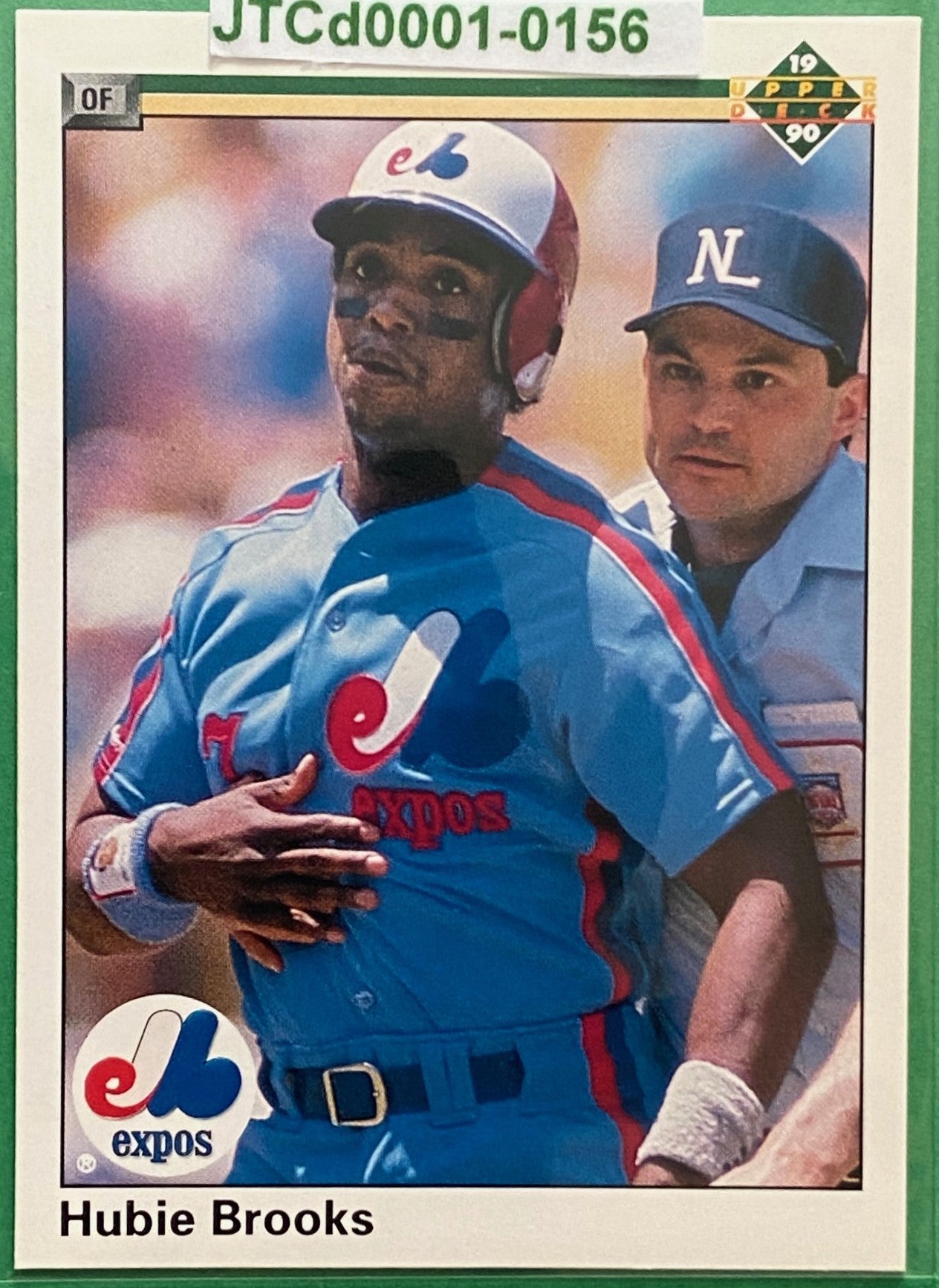 Hubie Brooks 1990 MLB #197B Montreal Expos by Upper Deck