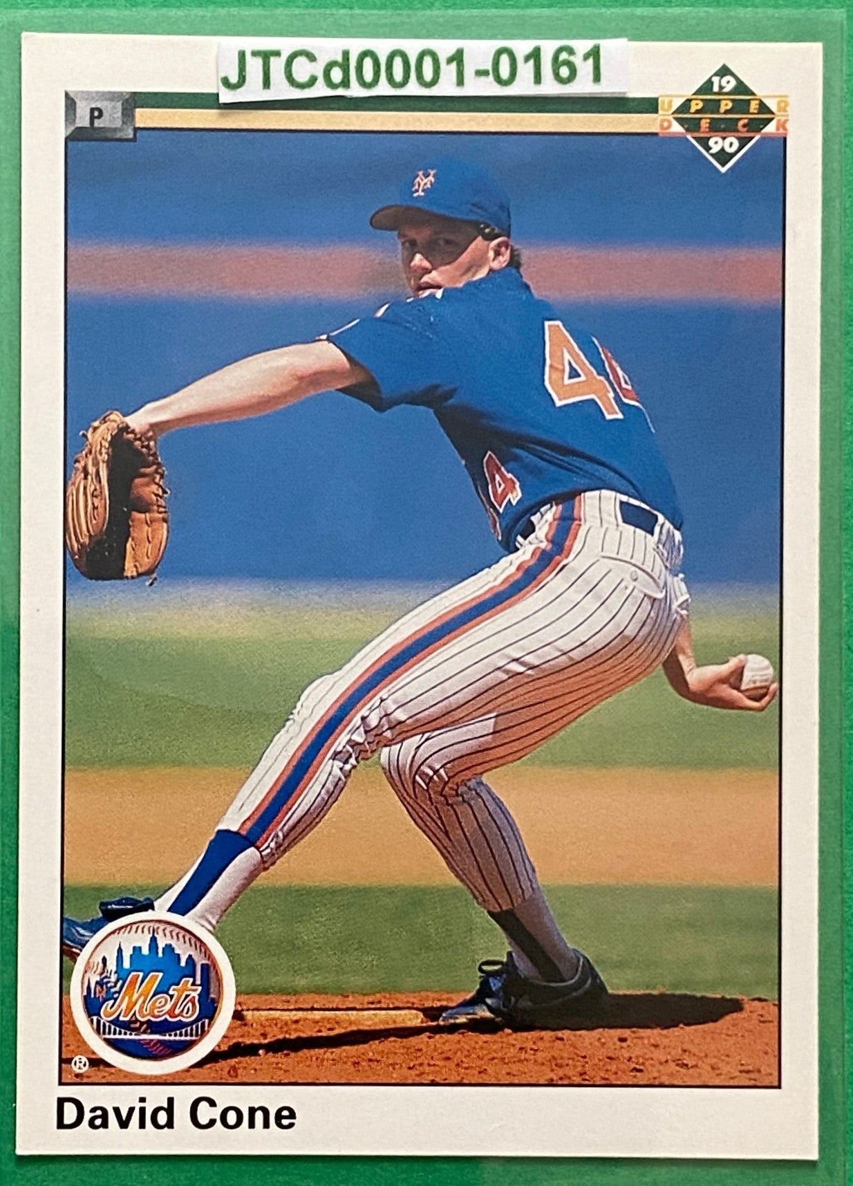 David Cone 1990 MLB #224 New York Mets by Upper Deck