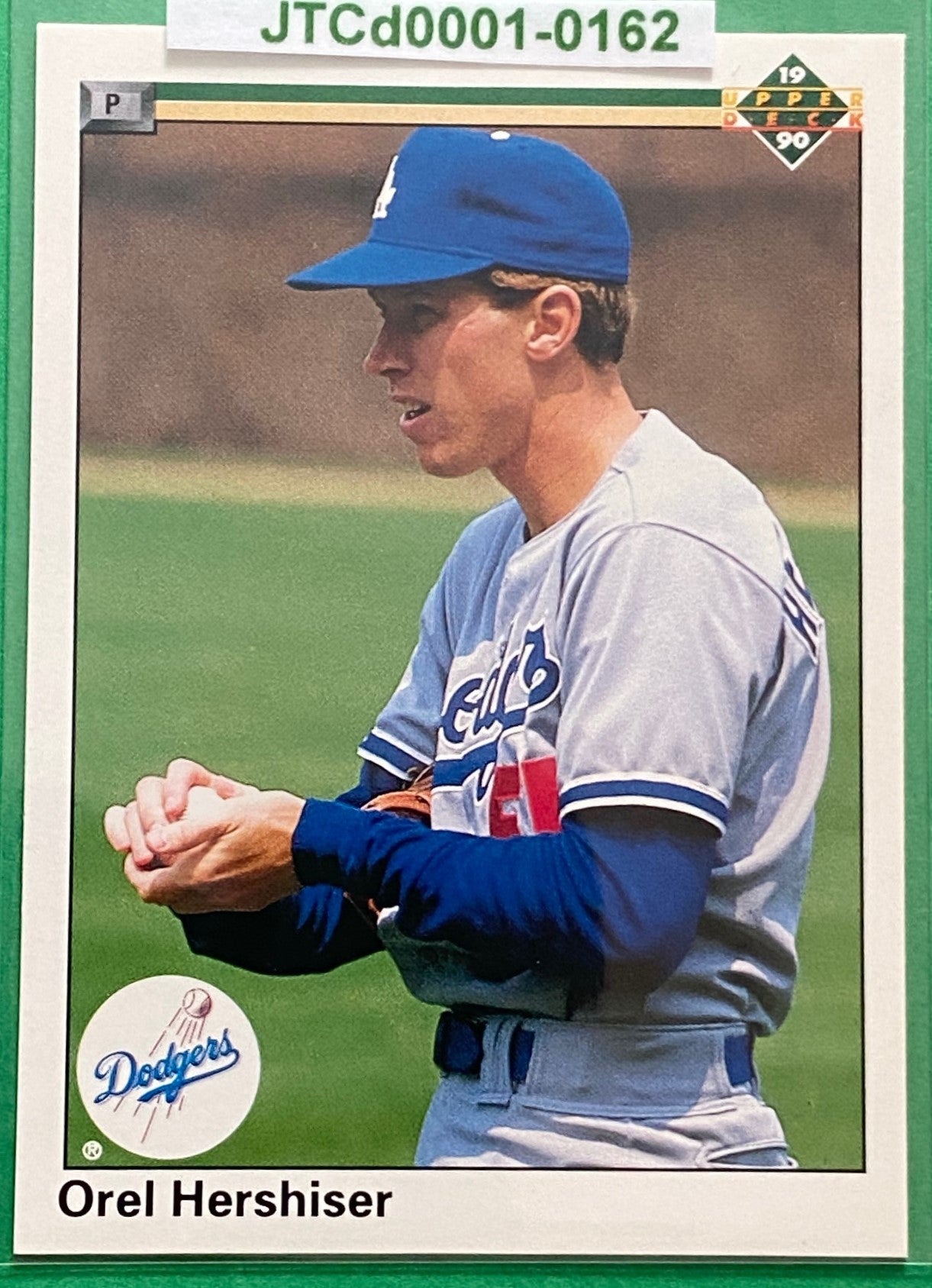 Orel Hershiser 1990 MLB #256 Los Angeles Dodgers by Upper Deck