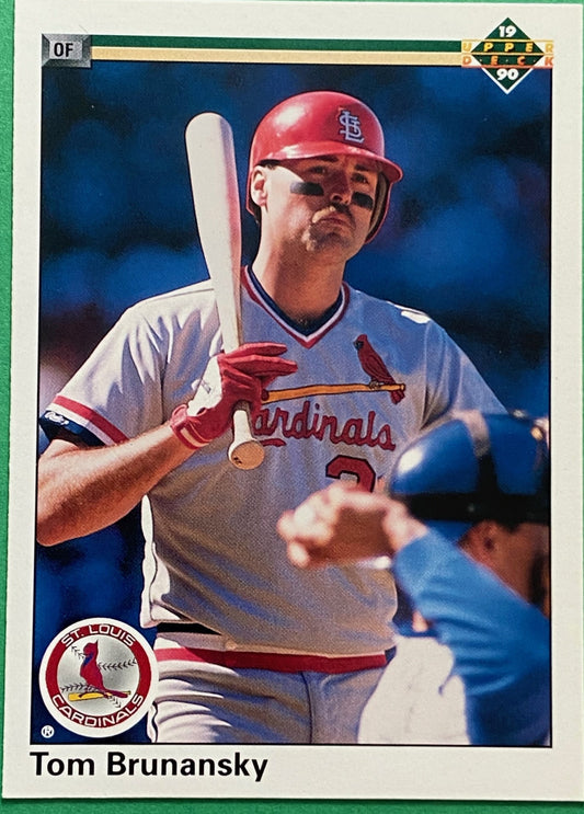 Tom Brunansky 1990 MLB #257 St. Louis Cardinals by Upper Deck