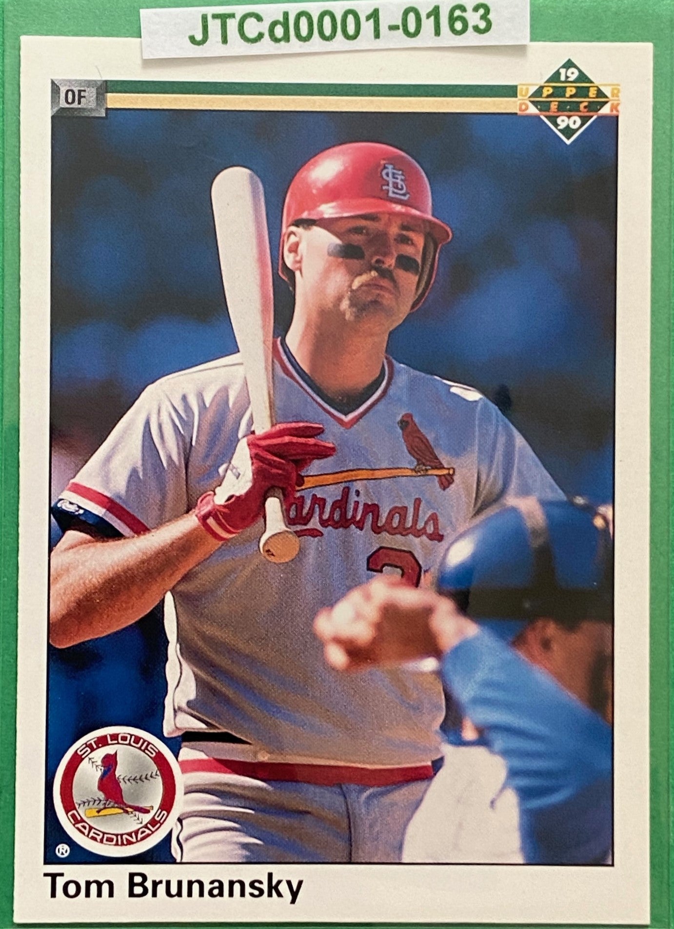 Tom Brunansky 1990 MLB #257 St. Louis Cardinals by Upper Deck