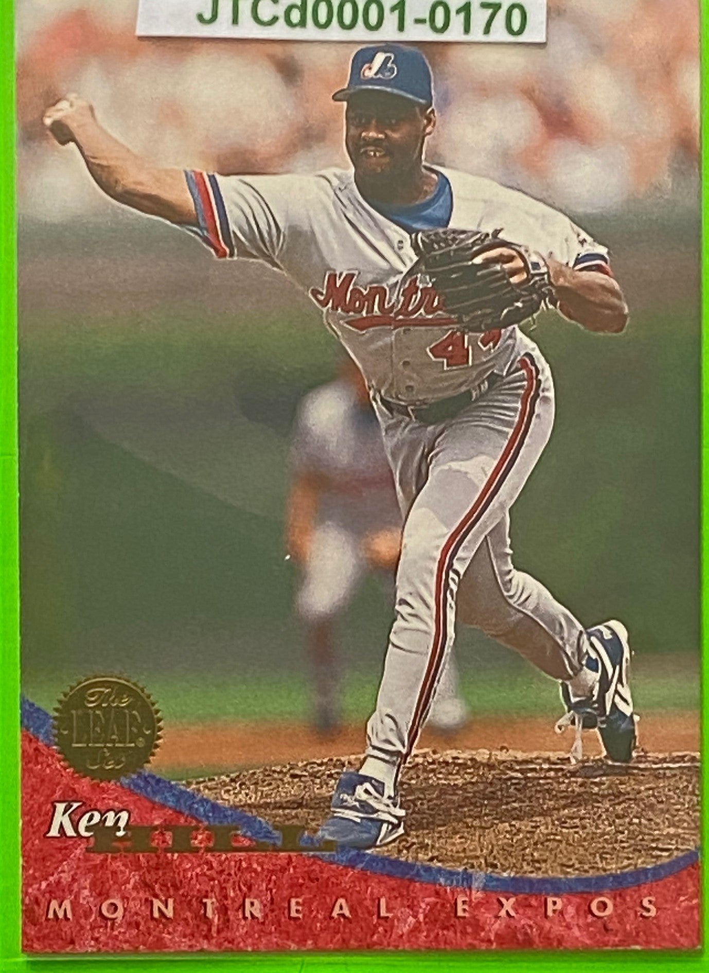 Ken Hill 1994 MLB The Leaf Set #282 Montreal Expos by Donruss, Inc.