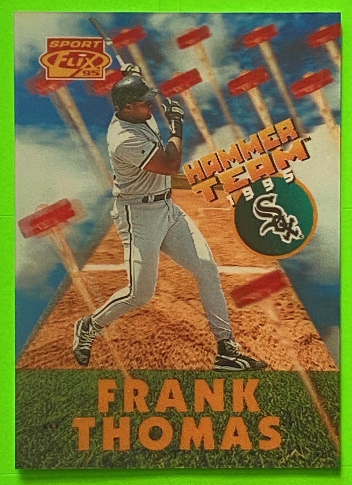 Frank Thomas 1995 MLB Sport Flix #HT2 Chicago White Sox by Pinnacle Brands