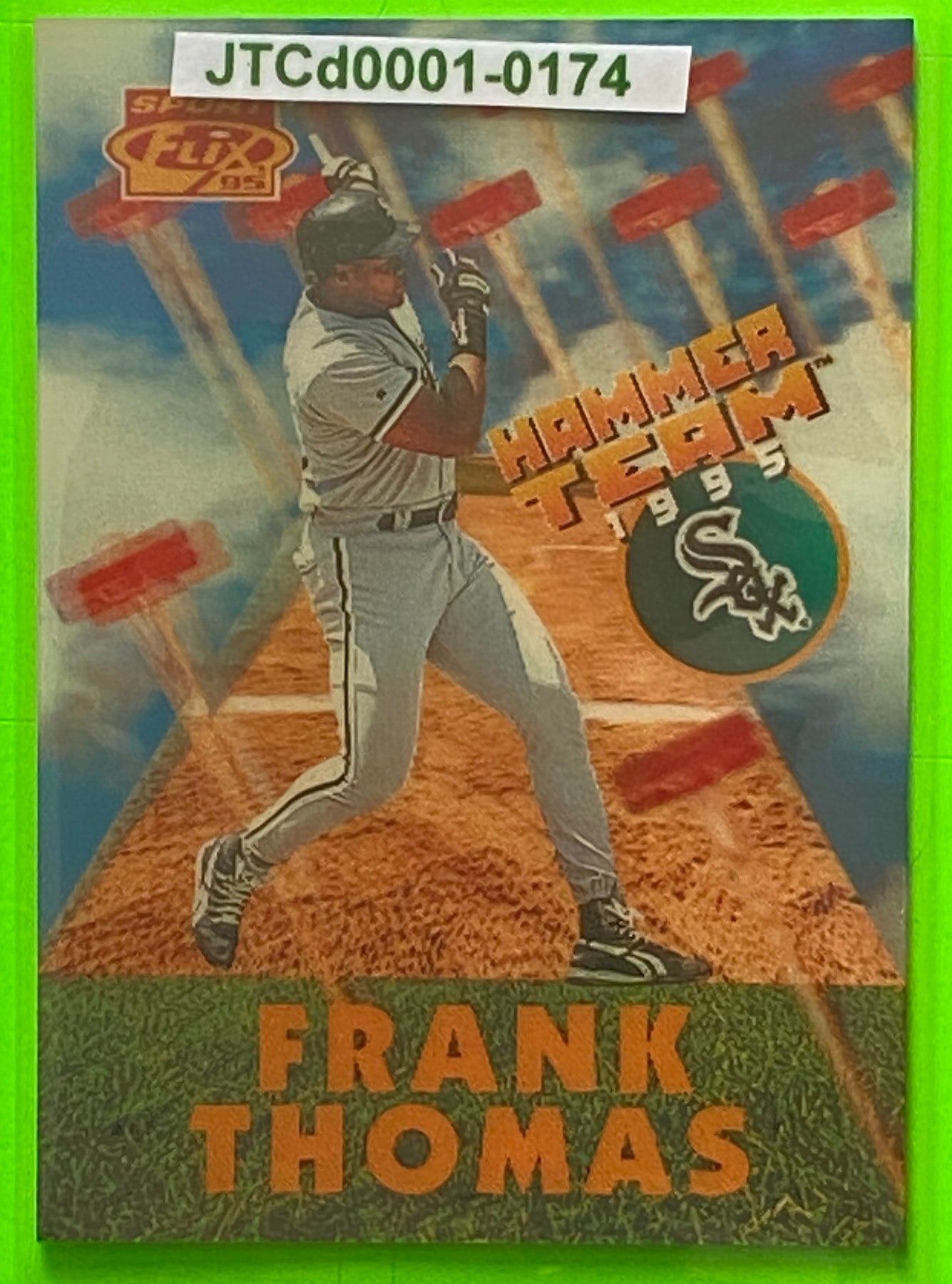 Frank Thomas 1995 MLB Sport Flix #HT2 Chicago White Sox by Pinnacle Brands