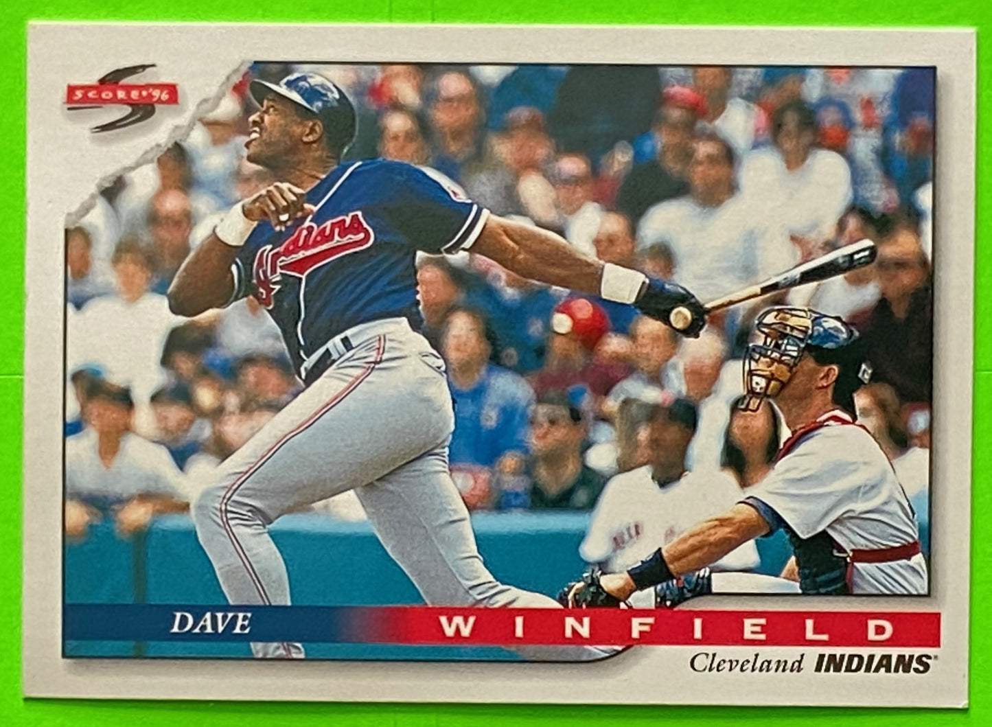 Dave Winfield 1996 MLB Score #83 Cleveland Indians by Pinnacle Brands, Inc.