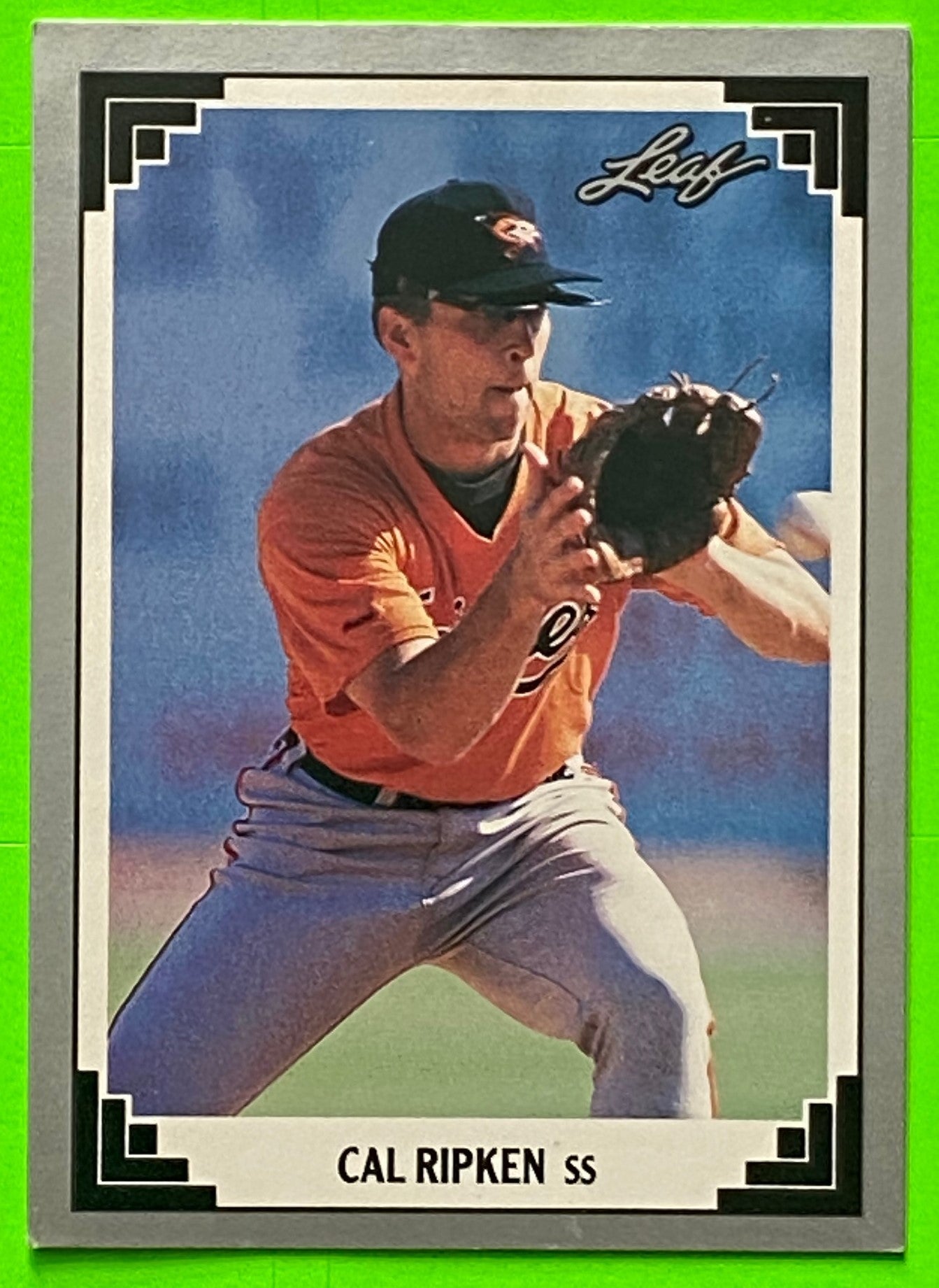 Cal Ripken Jr 1991 MLB Base Set #430 Baltimore Orioles by Leaf, Inc.