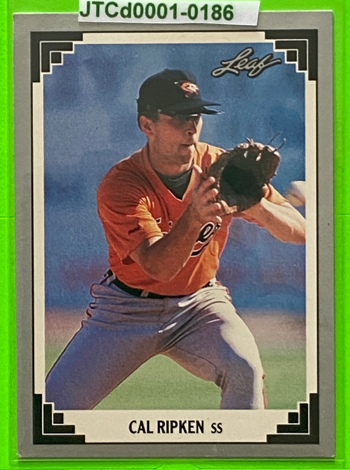 Cal Ripken Jr 1991 MLB Base Set #430 Baltimore Orioles by Leaf, Inc.