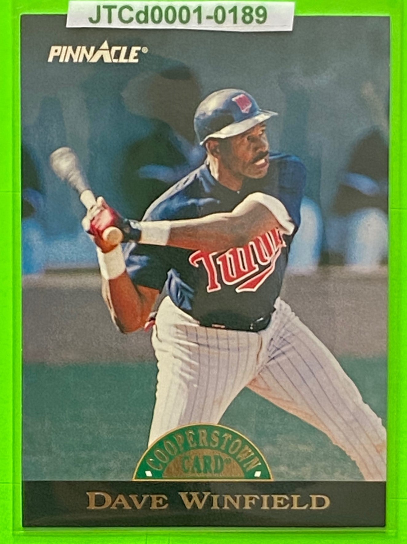 Dave Windield 1993 Pinnacle Cooperstown MLB #10 of 30 Minnesota Twins by Score