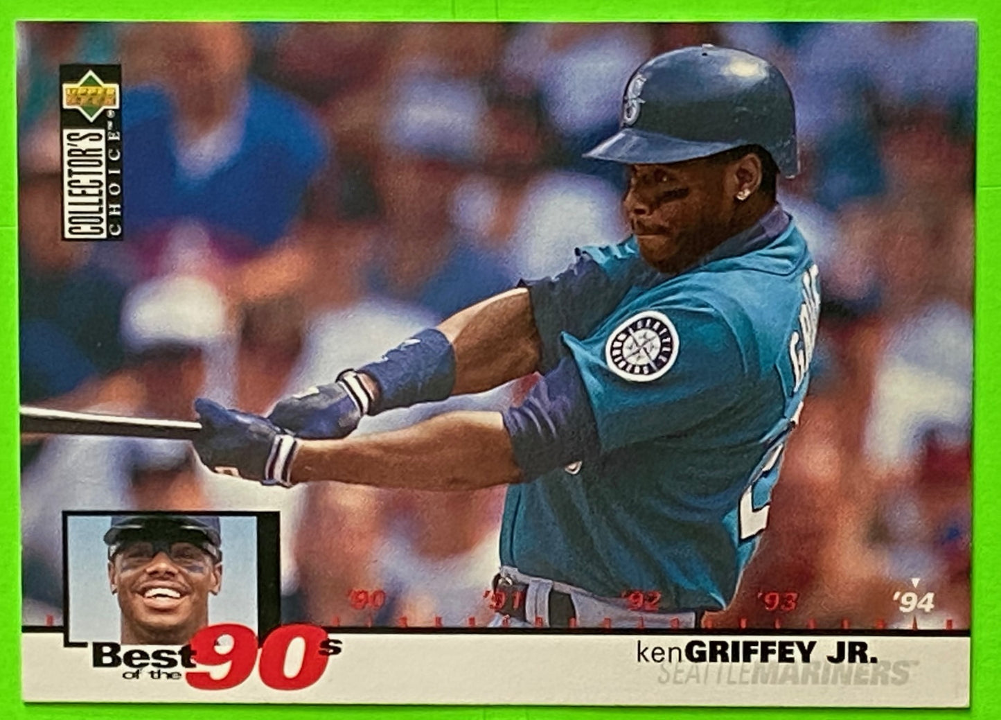 Ken Griffey Jr 1995 Best Of The 90s MLB #62 Seattle Mariners by Upper Deck Co.