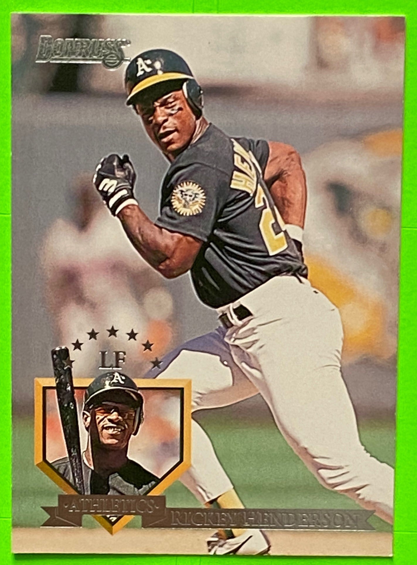 Rickey Henderson 1995 Base Set MLB #305 Oakland Athletics by Donruss, Inc.