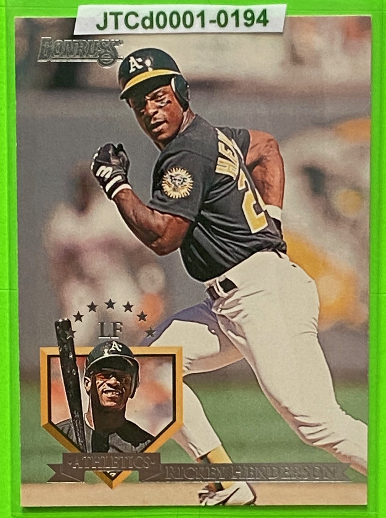 Rickey Henderson 1995 Base Set MLB #305 Oakland Athletics by Donruss, Inc.