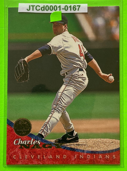 Charles Nagy 1994 MLB The Leaf Set #297 Cleveland Indians by Donruss, Inc.