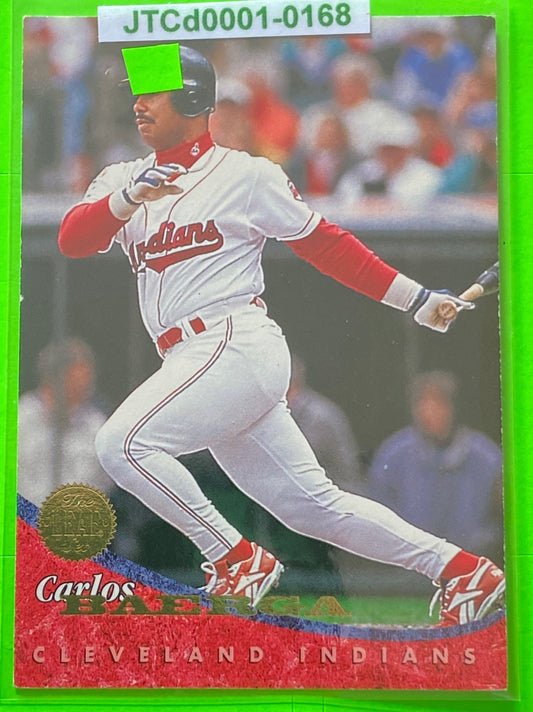 Carlos Baerga 1994 MLB The Leaf Set #247 Cleveland Indians by Donruss, Inc.