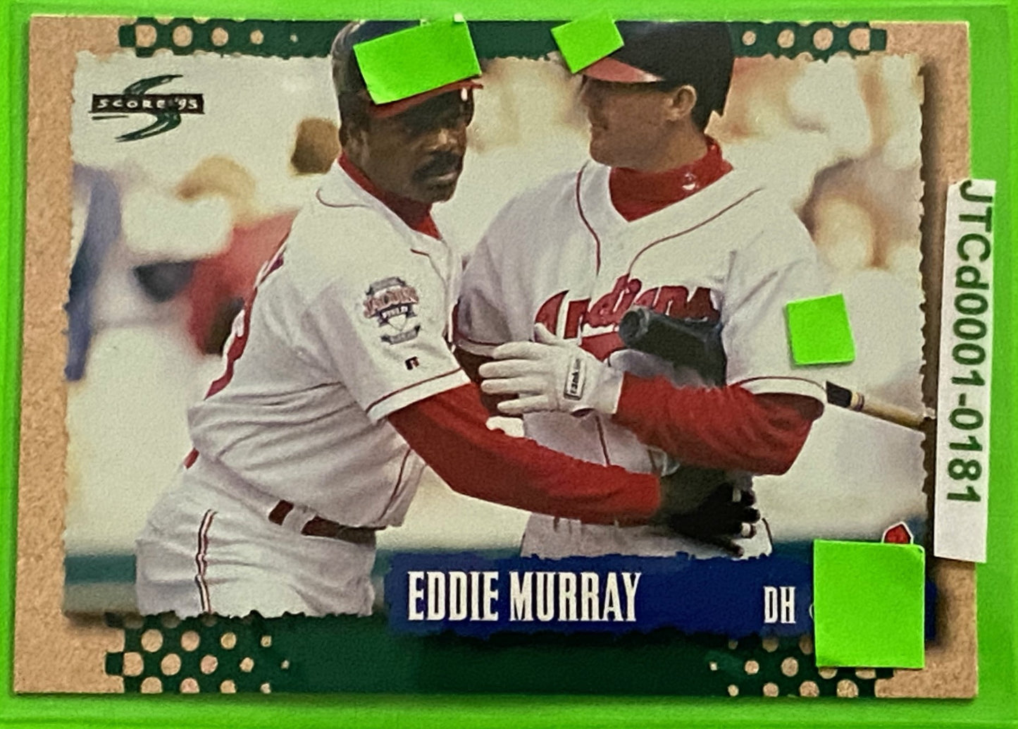 Eddie Murray 1995 MLB Score #257 Cleveland Indians by Pinnacle Brands, Inc.