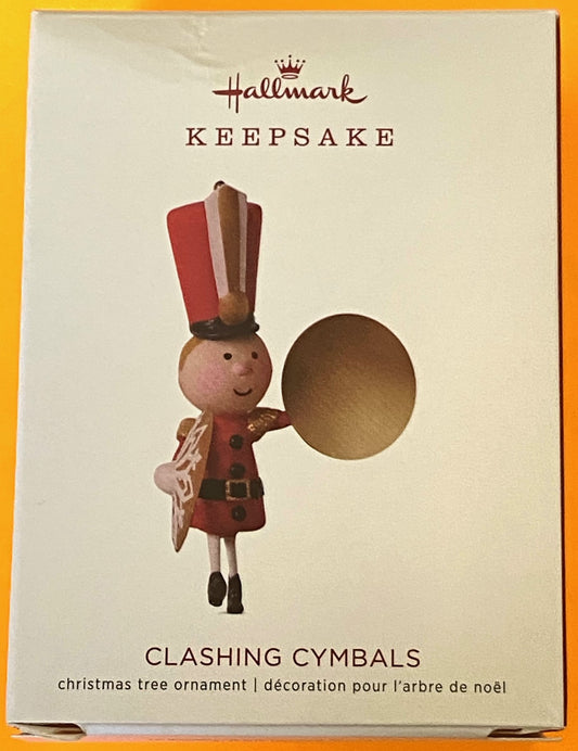 2018 "Clashing Cymbals" Keepsake Ornament Like New by Hallmark