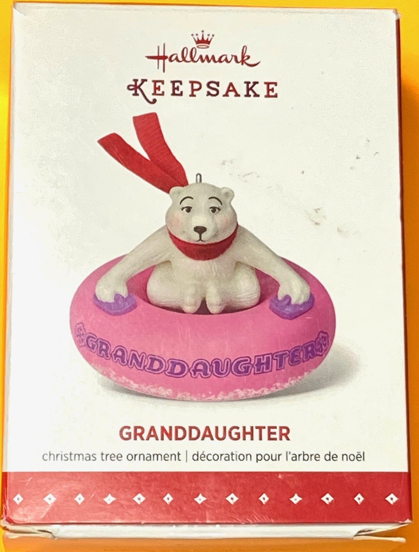 2015 "Granddaughter" Keepsake Ornament Like New by Hallmark