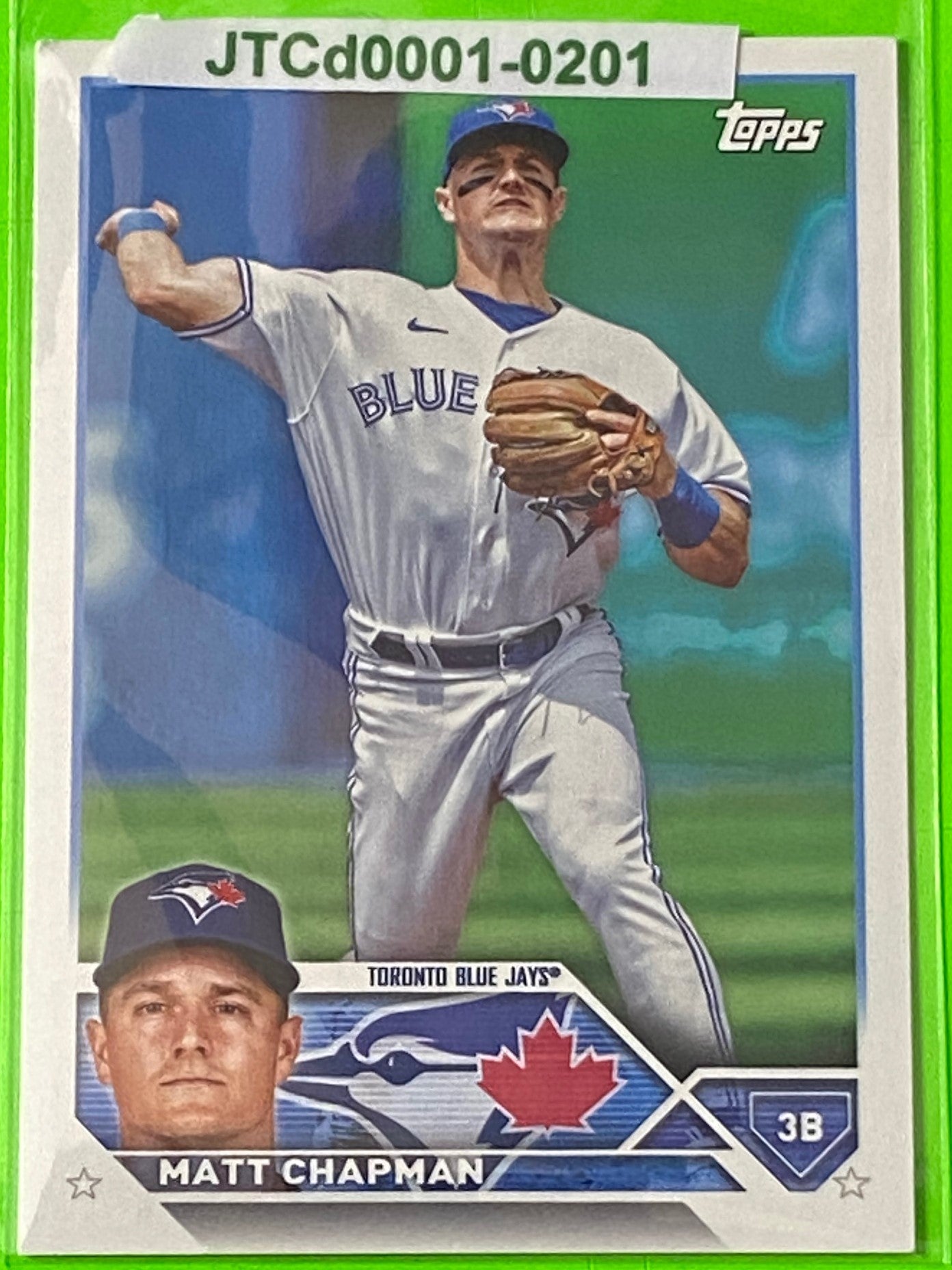 Matt Chapman 2023 Team Set MLB #TOR-2 Toronto Blue Jays by The Topps Co., Inc.