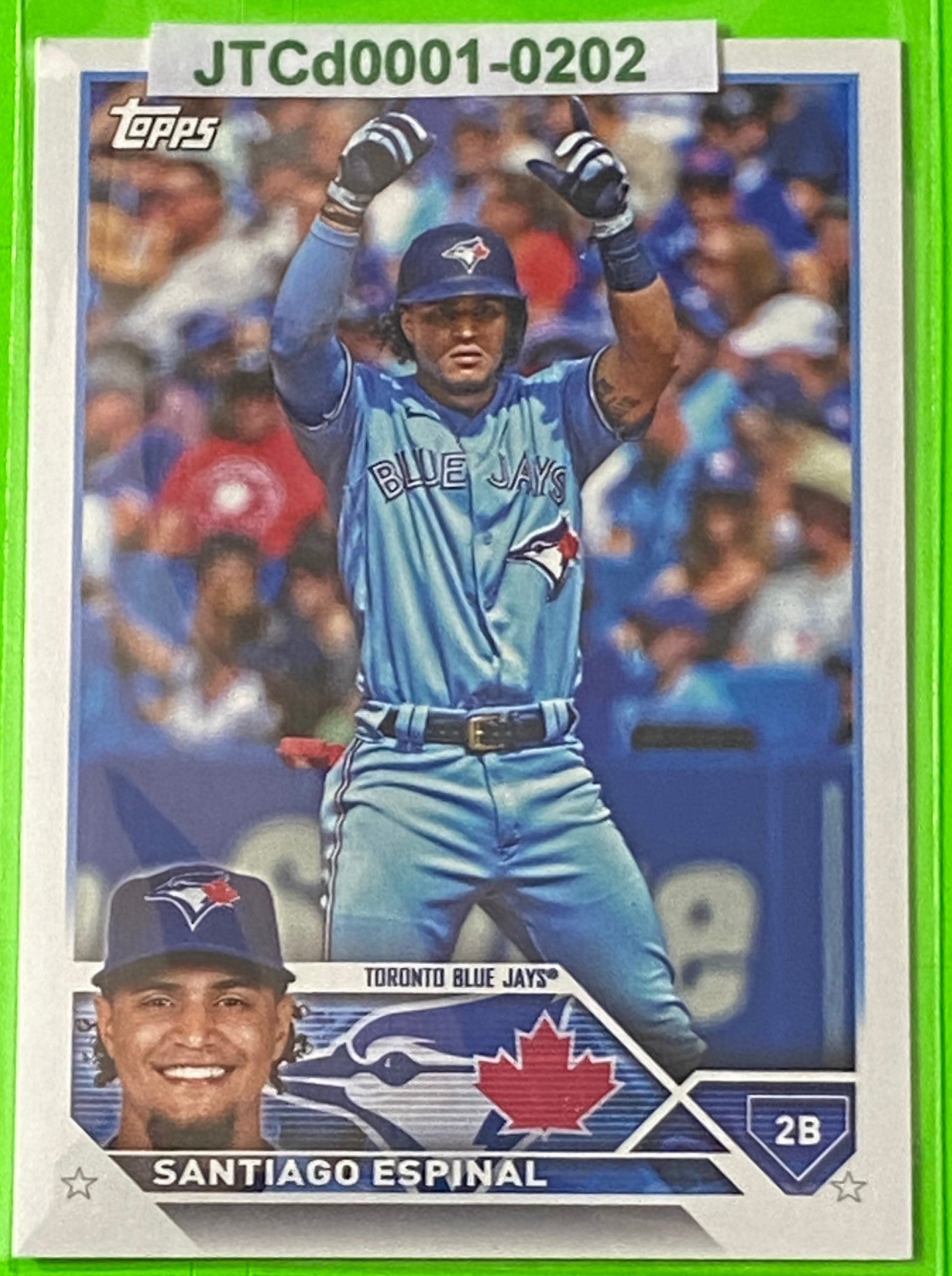 Santiago Espinal 2023 Team Set MLB #TOR-4 Toronto Blue Jays by The Topps Co., Inc.