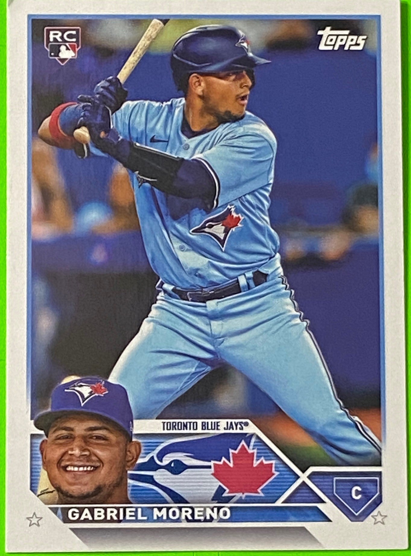 Gabriel Moreno (RC) 2023 Team Set MLB #TOR-9 Toronto Blue Jays by The Topps Co., Inc.