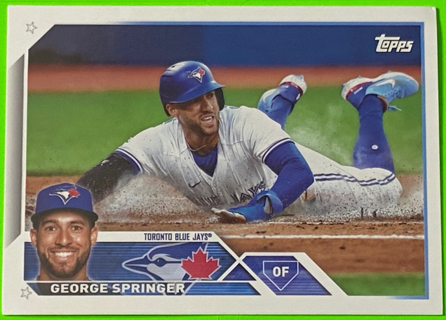 George Springer 2023 Team Set MLB #TOR-11 Toronto Blue Jays by The Topps Co., Inc.