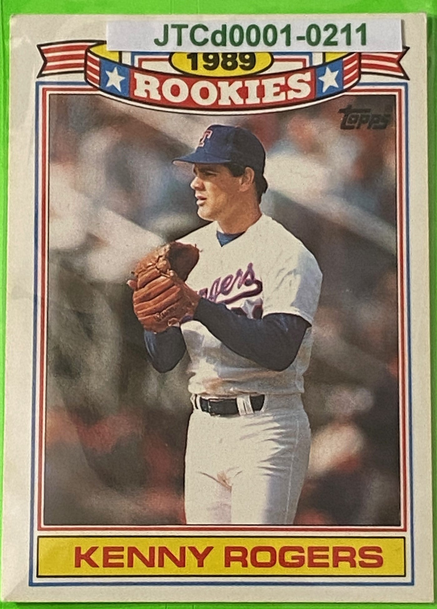 Kenny Rogers #24 1990 MLB Rookies Set Texas Rangers by The Topps Co., Inc.