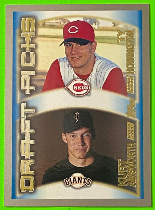 Ty Howington/Kurt Ainsworth #452 2000 MLB Draft Picks Reds/Giants by The Topps Co., Inc.