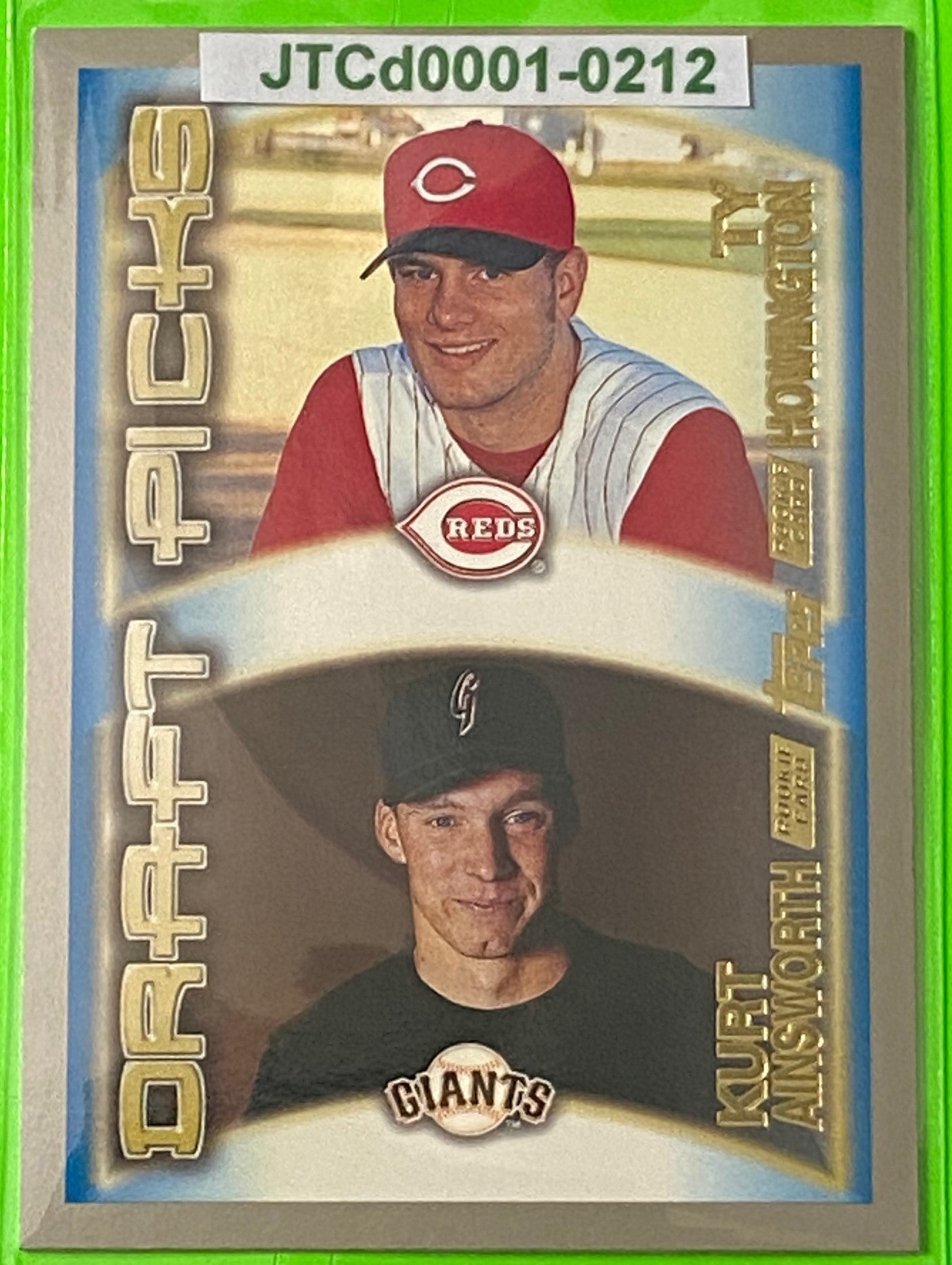 Ty Howington/Kurt Ainsworth #452 2000 MLB Draft Picks Reds/Giants by The Topps Co., Inc.