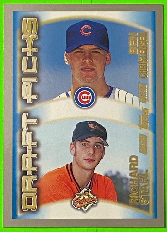 Ben Christensen/Richard Stahl #450 2000 MLB Draft Picks Cubs/Orioles by The Topps Co., Inc.